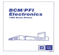 BCM PFI Electronics 1986 Buick Rivera PST book